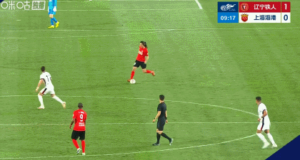 半场:铁人1-1海港,邦本宜裕、李帅破门,颜骏凌扑救失误